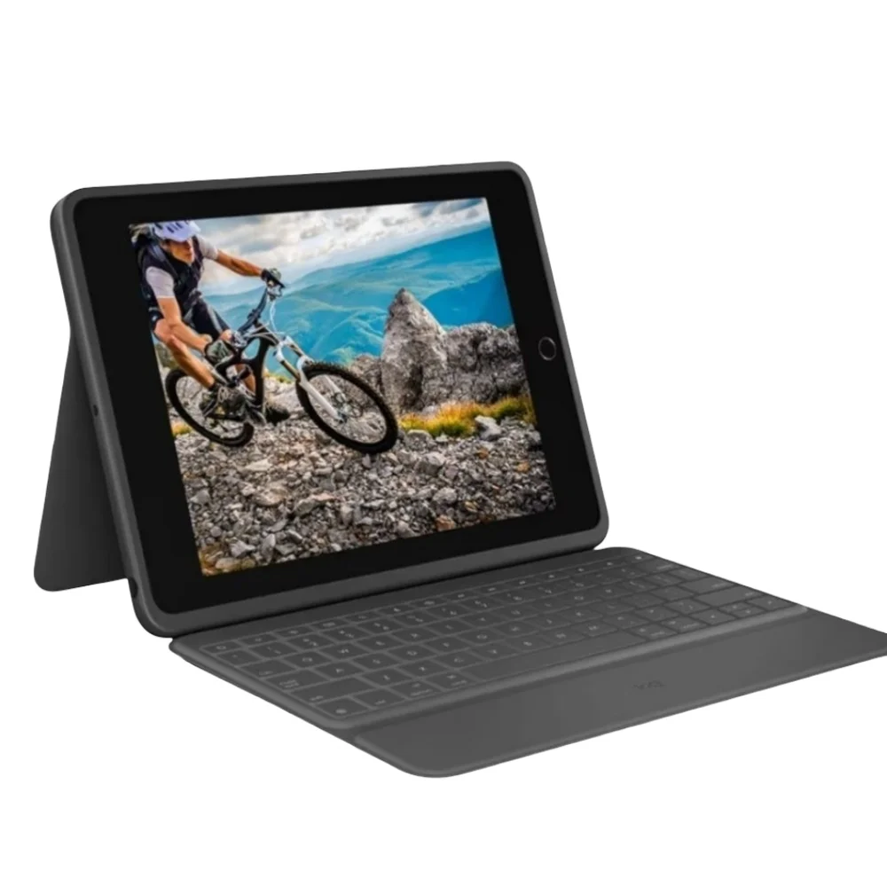 LogiTech Rugged Folio Waterproof Keyboard For 7/8/9 Gen iPad